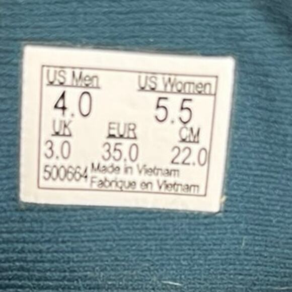 Unisex Vans ISO 1.5 Canvas Lace-Up Athletic Sneaker Shoes Size M4/W5.5 Green - Picture 6 of 6